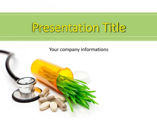 free-herbal-medicine-powerpoint-template-lengkap