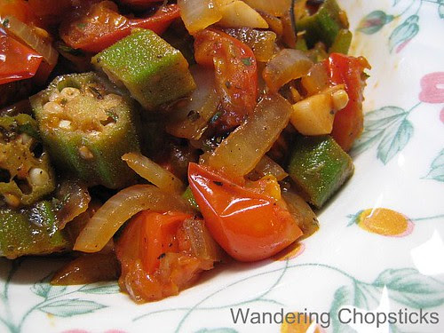 Okra and Tomatoes