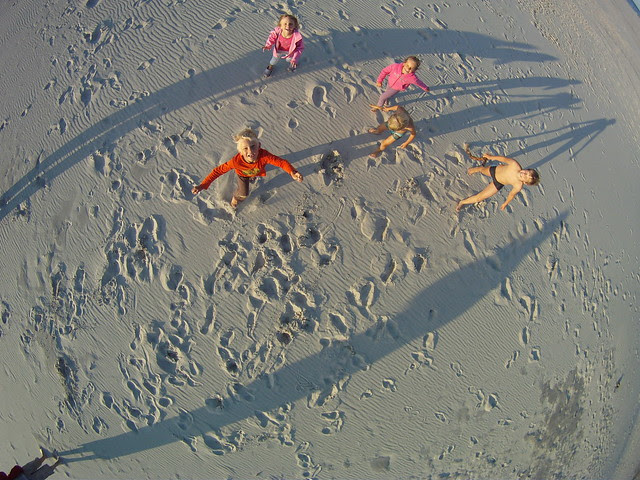 Children at Baltic Beach