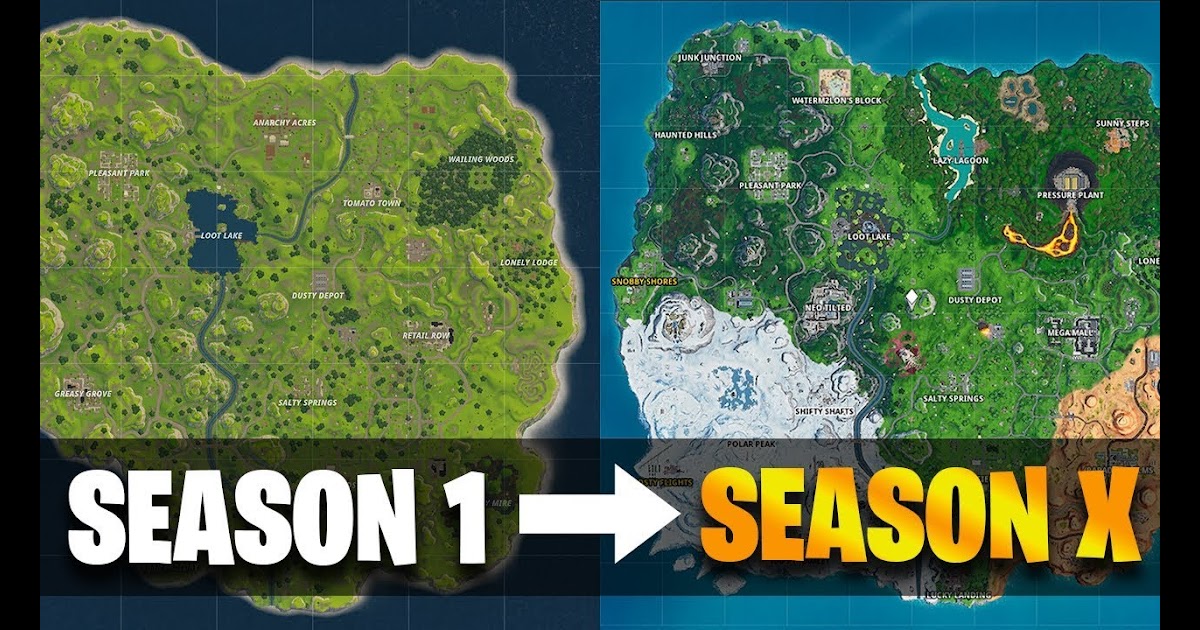 Fortnite Map Season 10 Today