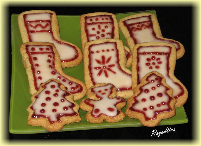 GALLETAS DE VAINILLA CON GLASA DE VAINILLA