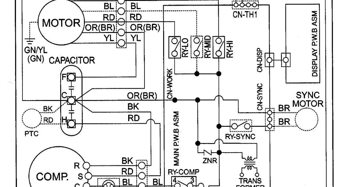 Lg Wiring Diagram Air Conditioner - Wiring Diagram Schemas
