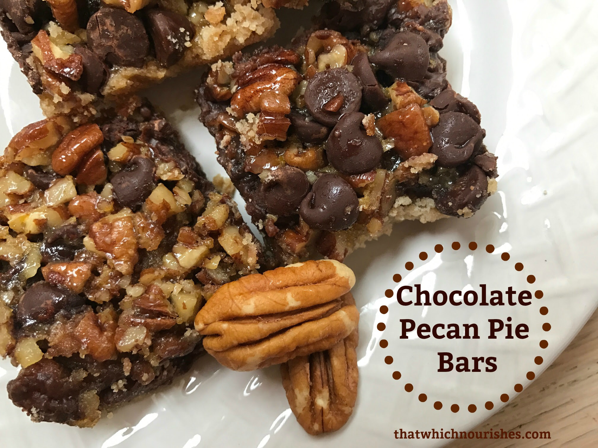 chocolate pecan pie bars genius kitchen