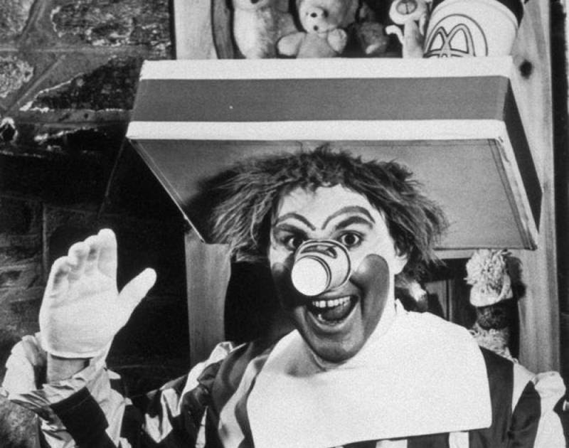 Уиллард Скотт Рональд Макдональд. Рональд Макдональд 1963. Уиллард Скотт клоун. Клоун реклама. Реклама клоун