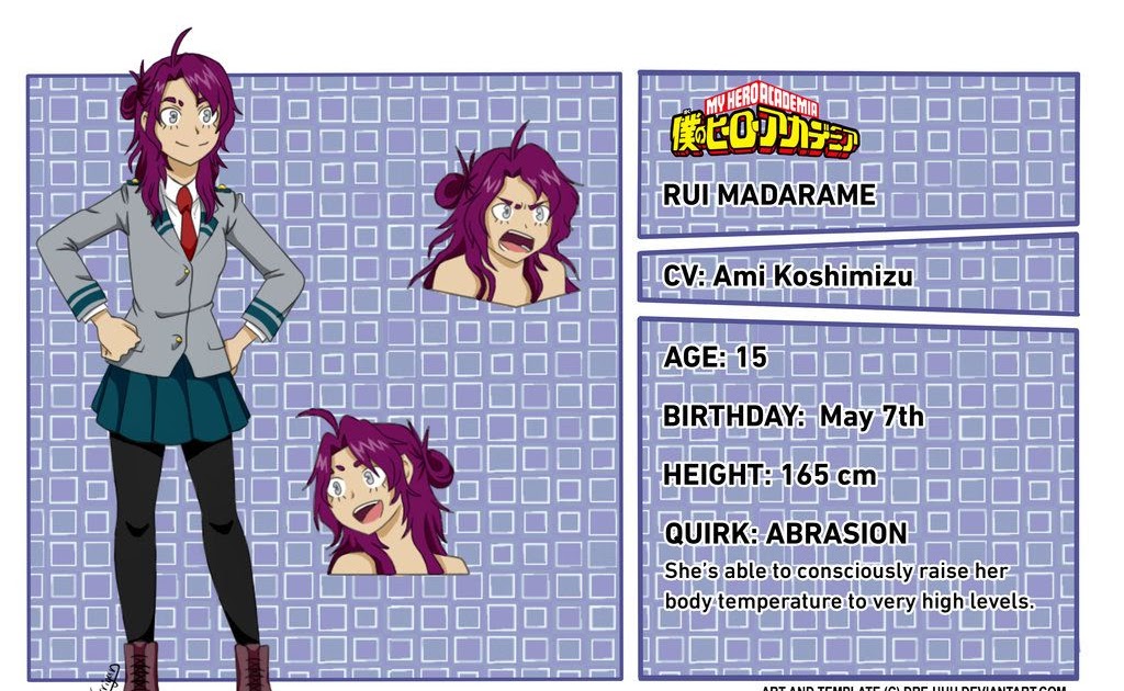 photo Mha Oc Template bnha oc reference sheet template.