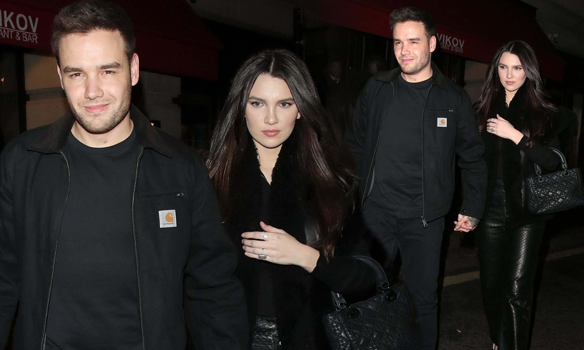 Liam Payne and fiancée Maya Henry enjoy a low-key date night in Mayfair