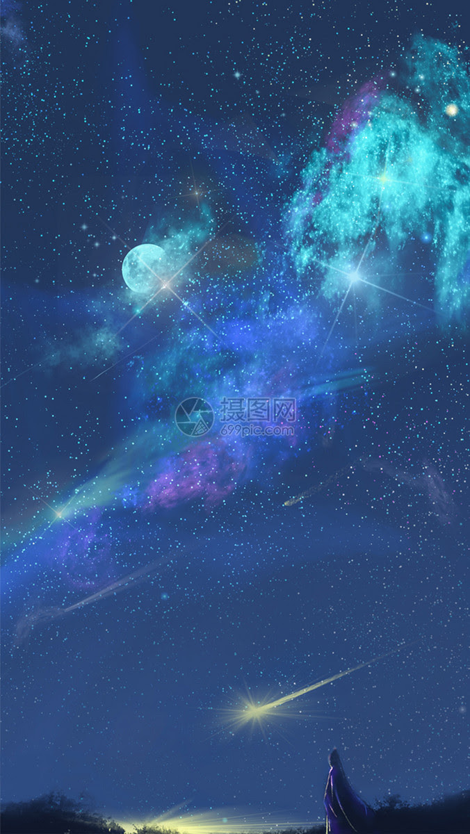 黑星空图片 黑星空图片素材 图司机 星空手機桌布 Skyleroqc