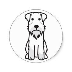 Cool Cute Easy Schnauzer Drawing | Charmimsy