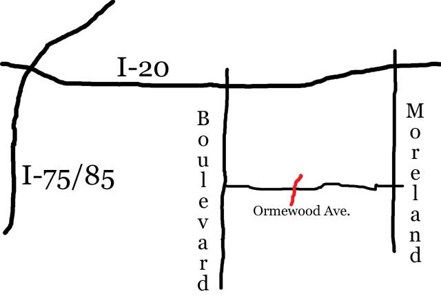 OrmewoodBridgeMap