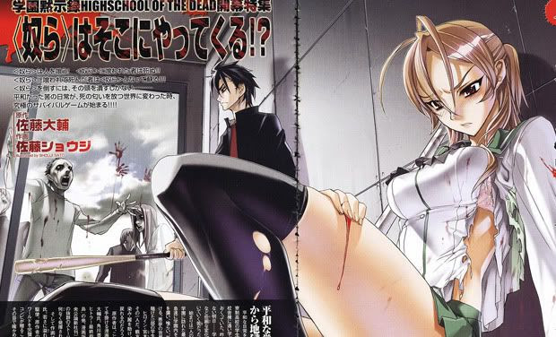 Venezenpai Blog Highschool Of The Dead Tendr Anime