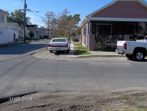 Sidewalk repairs = my new driveway