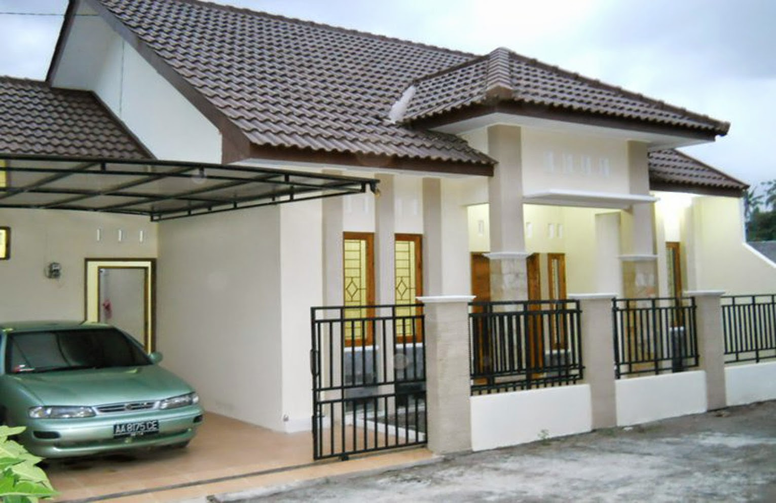 Dak Teras Rumah Minimalis Sederhana Aristek Sederhana