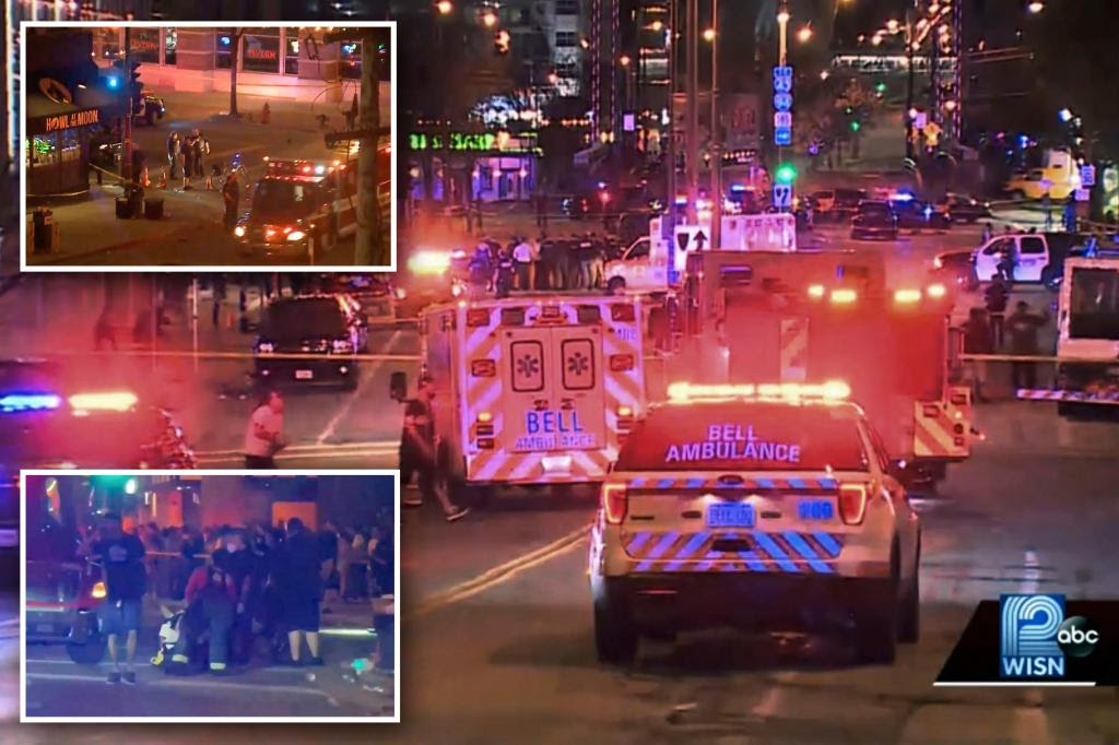 24 wounded, 3 killed from Milwaukee shootings near Bucks playoff game