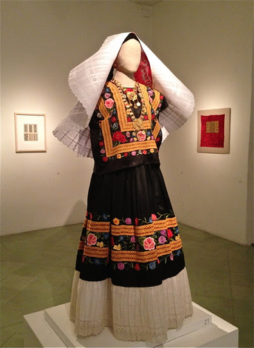 Textile museum black dress