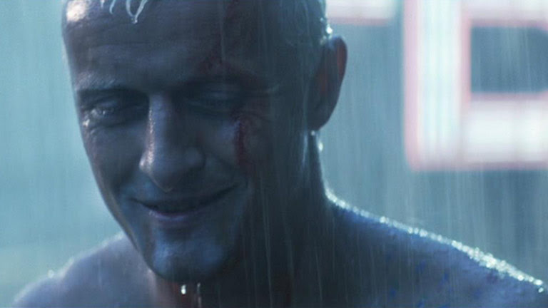 La famosa escena "Como lágrimas en la lluvia", de Blade Runner