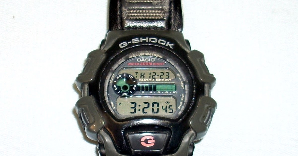 change time on g shock digital