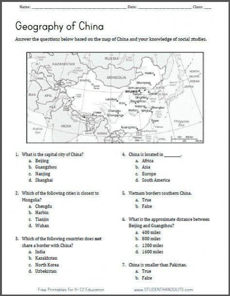 printable worksheets 6th grade social studies schematic