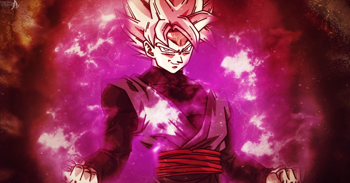4K wallpaper: Goku Black Super Saiyan Rose Wallpaper Iphone