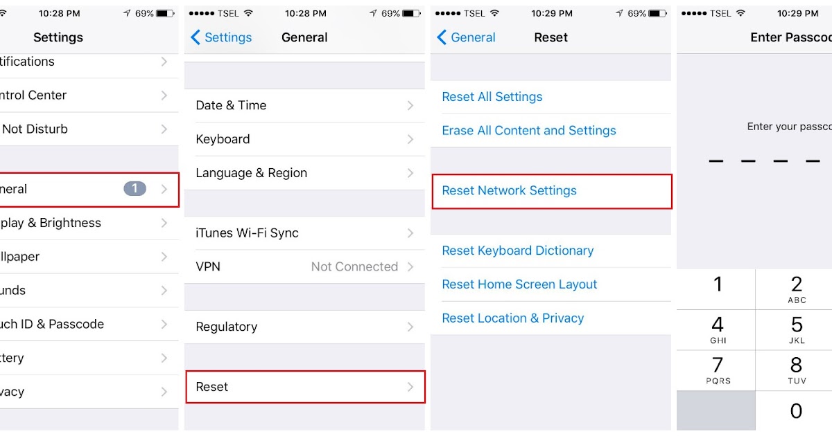 How To Reset Network Settings On Iphone 8