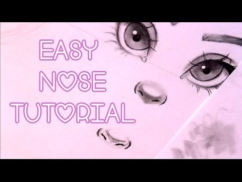 How To Draw A Nose Easy Anime - Mundopiagarcia