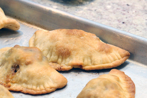 Grilled empanadas