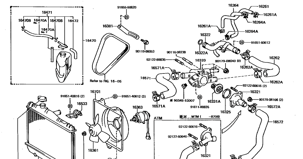 Toyota Corolla 2e Engine Vacuum Diagram