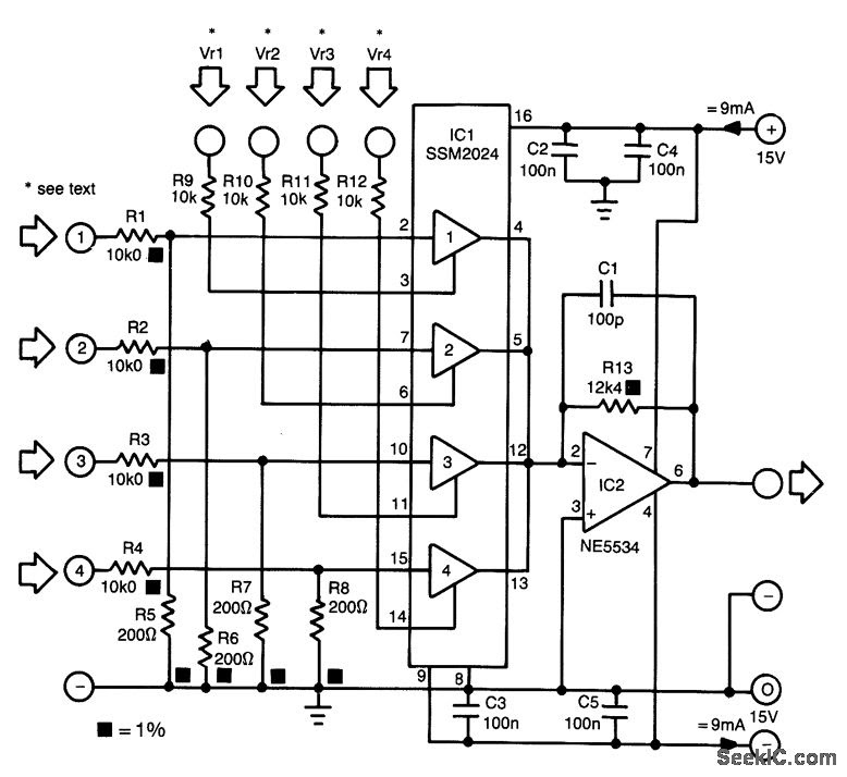 Simple Circuit Diagram Of Mixer - Auto Wiring Diagram