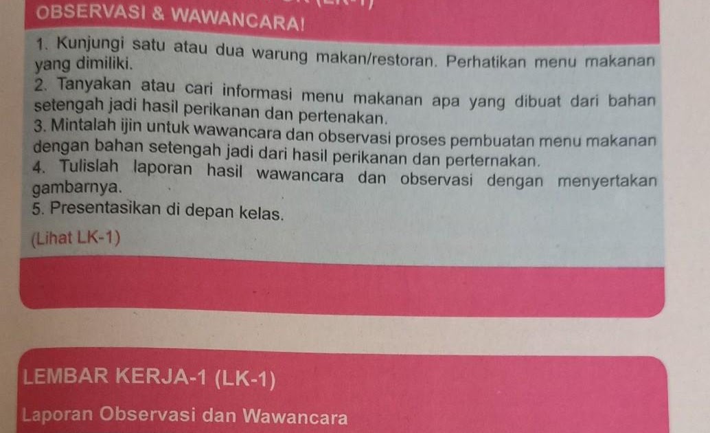 Jawaban Prakarya Kelas 9 Halaman 11 Semester 2 - Berkas Jawaban