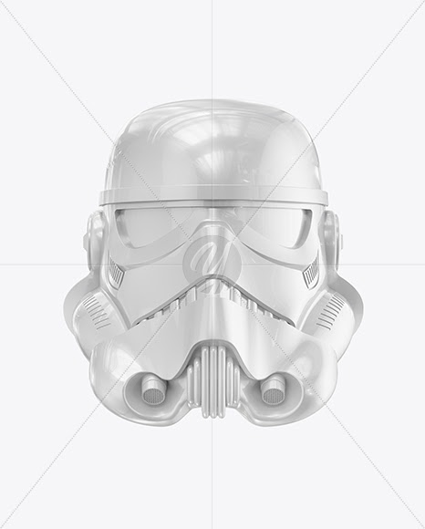 Download Glossy Hard Hat Mockup Side View - Glossy Stormtrooper ...