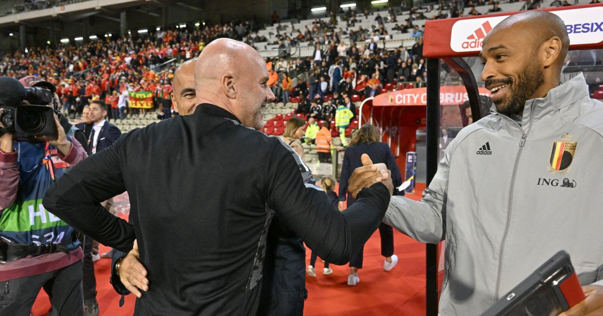 Martínez vindt vervanger na 'rare' rode kaart: Henry 'bondscoach' tegen Oranje
