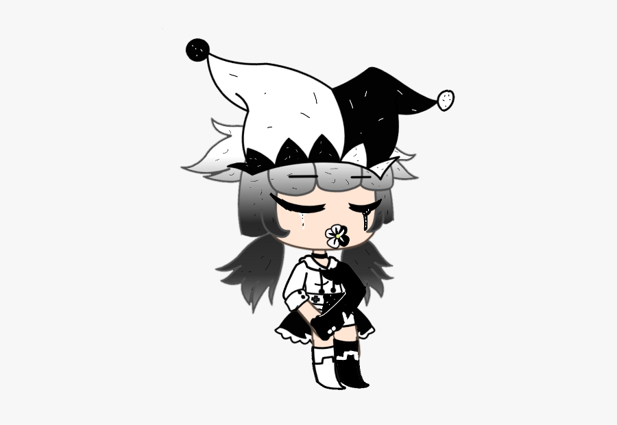 Anime Girl Sitting Down Transparent