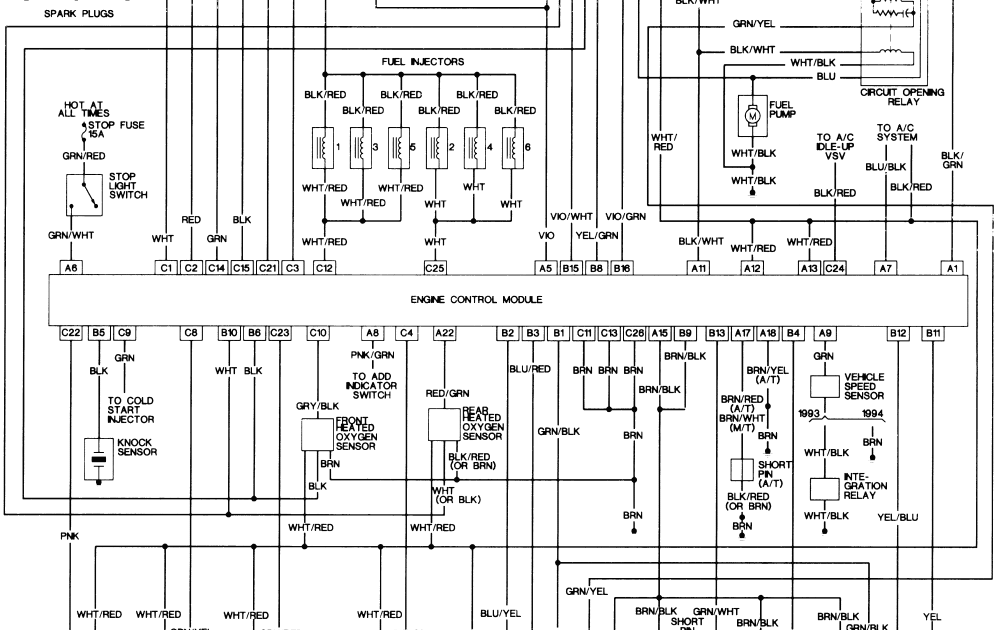 1994 4runner Wiring Diagram - Wiring Diagram Schema