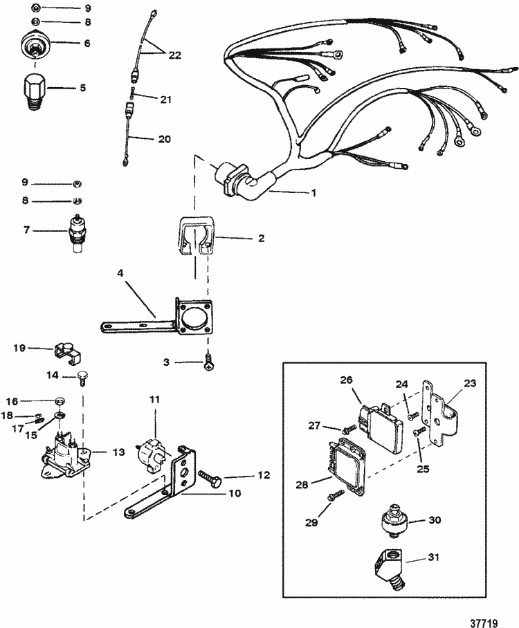 Mercruiser 57 Starter Wiring Diagram - Wiring Diagram Schemas
