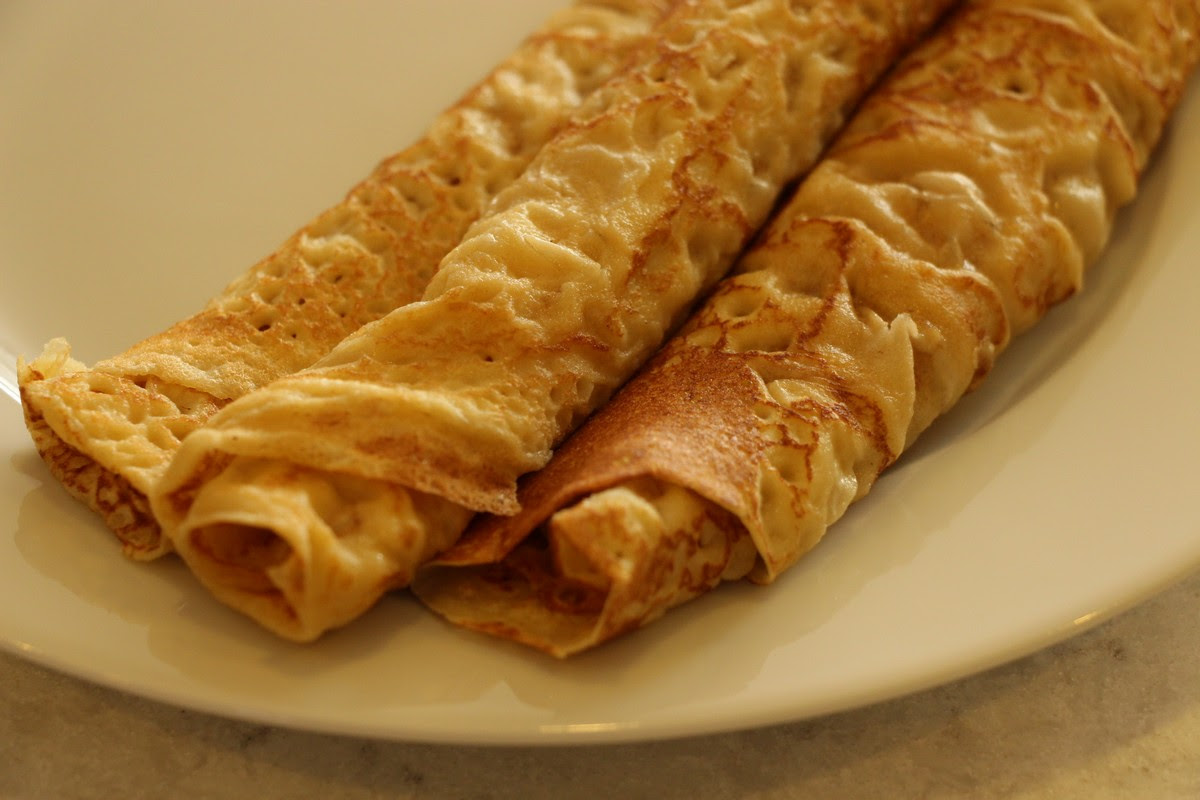 Thin Crispy Pancake Recipe, Thin...