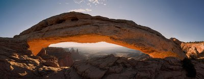 Mesa Arch Panorama - Craig Wolf