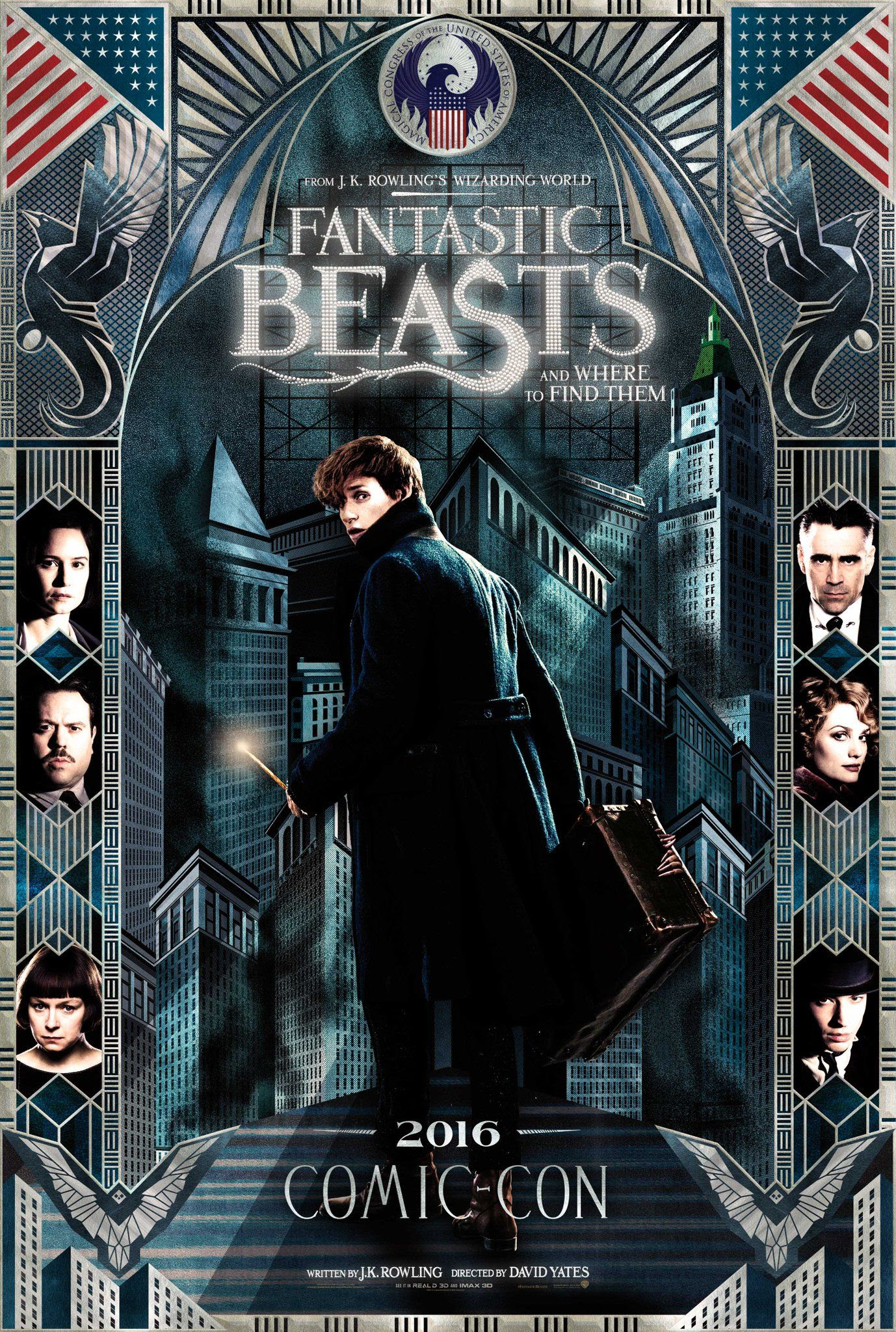 Resultado de imagem para fantastic beasts and where to find them posters