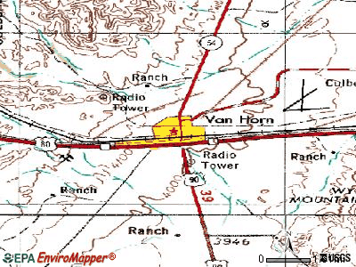 Where Is Van Horn Texas On The Map - Wisconsin Us Map