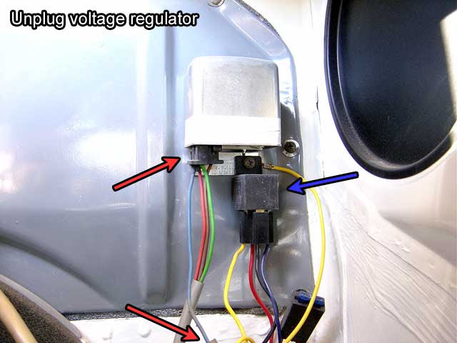 Volkswagen Voltage Regulator Wiring Diagram - Complete Wiring Schemas