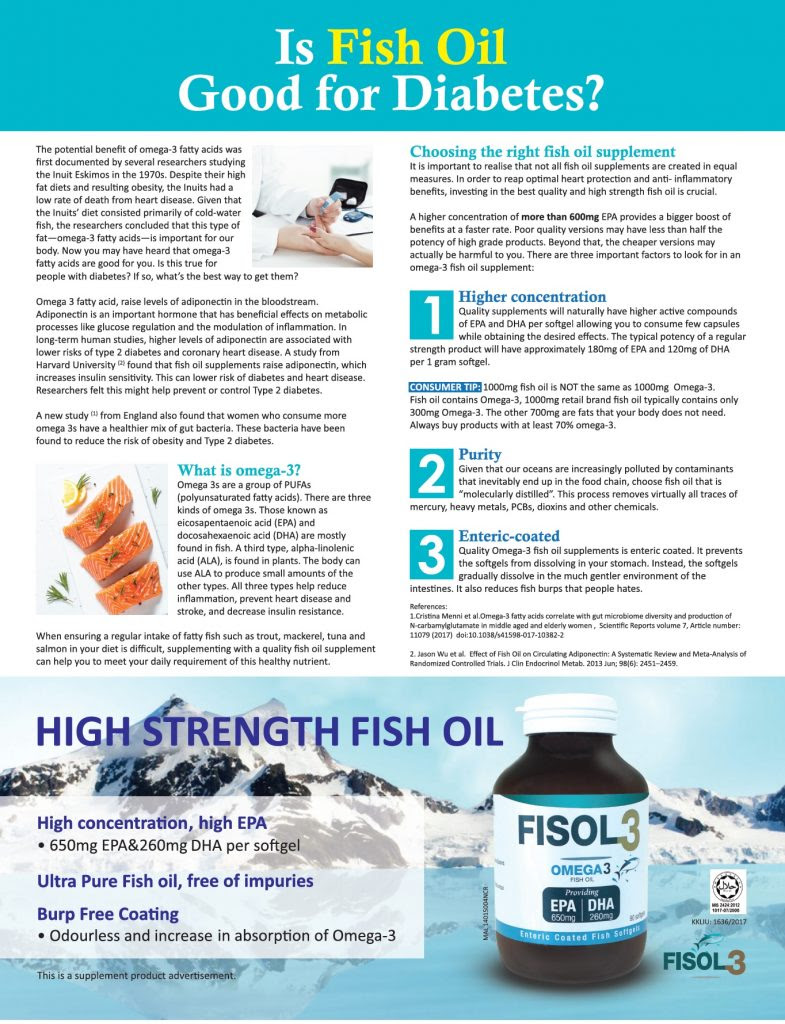 Best Fish Oil For Diabetics DiabetesWalls