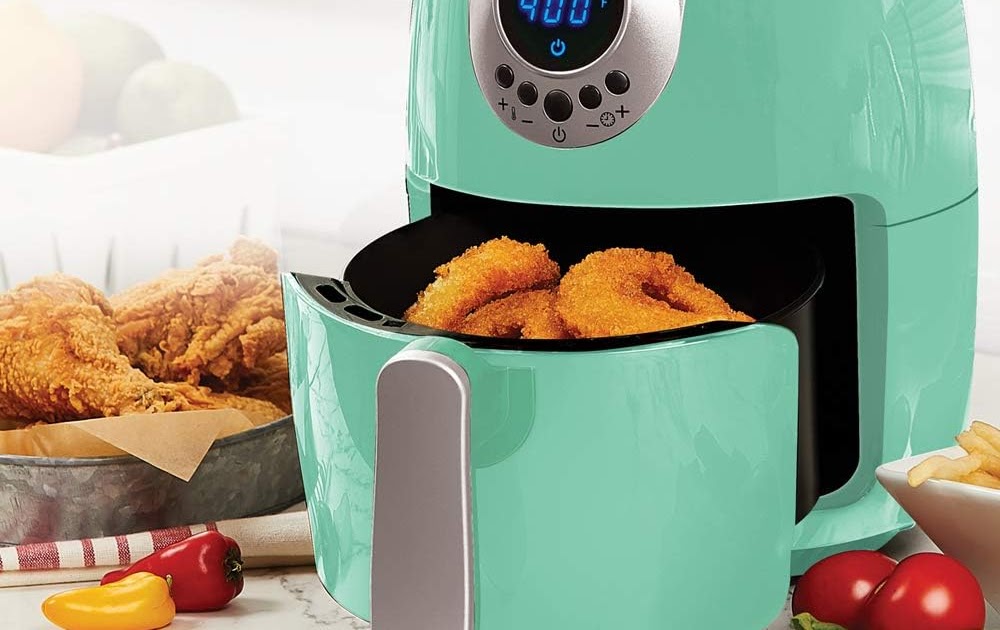 Copper Chef Air Fryer 2Qt Language:en / Copper Chef 2-Quart Black and