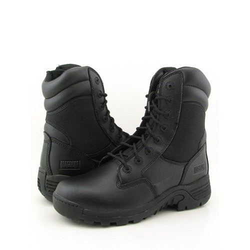 interceptor men's guard zippered ankle high work boots