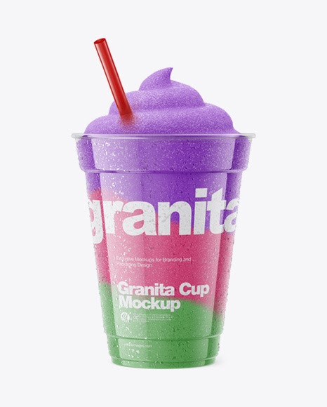 Download Download Glossy Plastic 4 Pack Juice Cup Mockup Front View High Angle Shot Psd Granita Cup Mockup In Cup Bowl Mockups On Yellow Images Object A Collection Of Free Premium PSD Mockup Templates