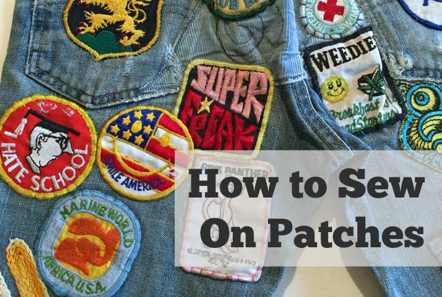 How To Hand Sew A Patch - Goimages Heat