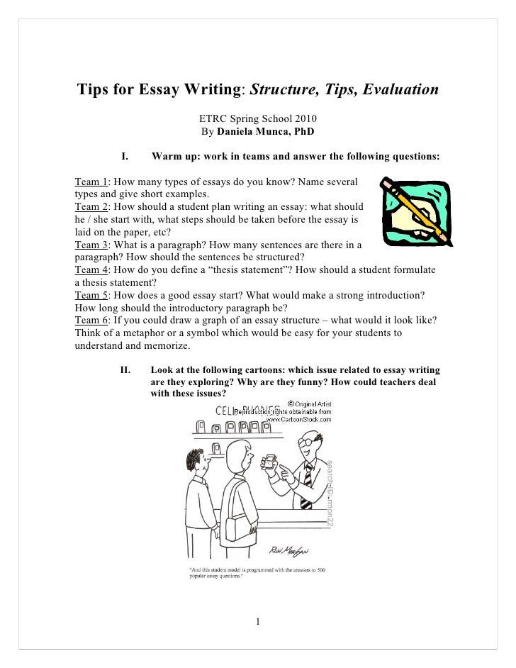 how to write a thesis statement for an evaluation essay
