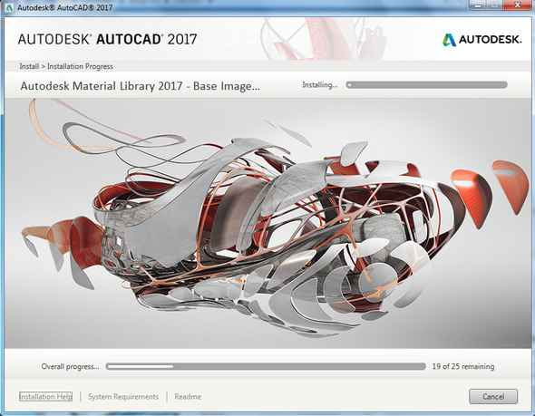 Các công đoạn cài đặt Autocad 2017