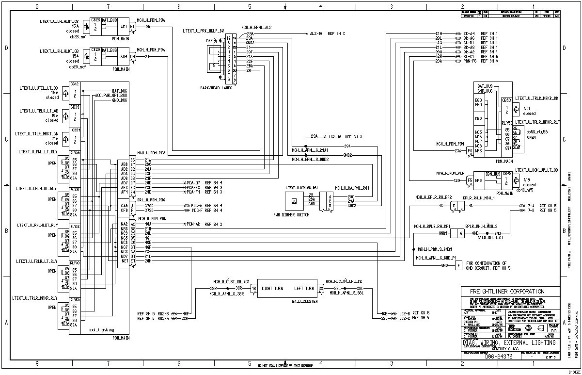 33 Freightliner M2 Chassis Module Diagram