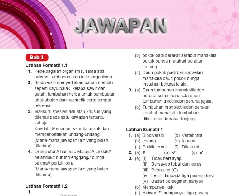 Jawapan Buku Amali Proses Sains Tingkatan Pelangi Hot Sex Picture