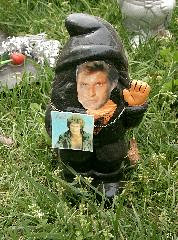 Hasselhoff gnome @ Floriade