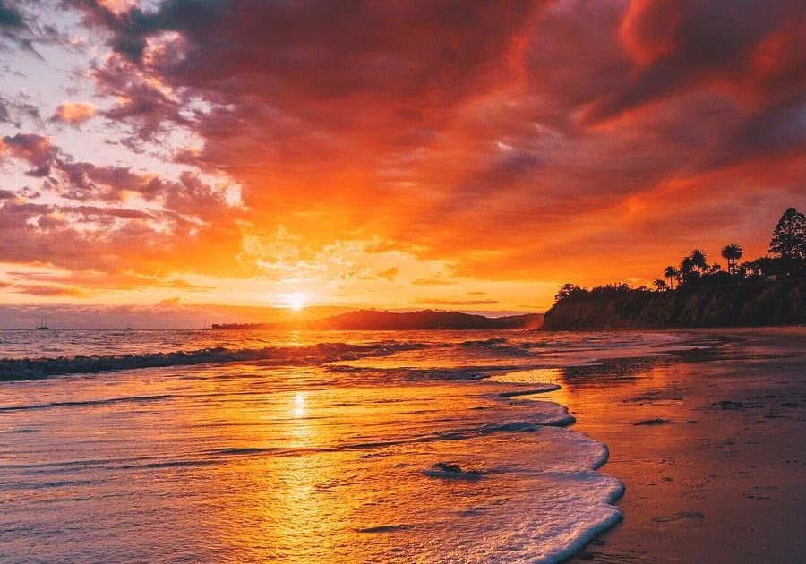 Sfondonero Wallpaper Sfondi Tumblr Mare Tramonto