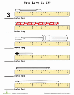 1st Grade Measurement Worksheets - Blog Star